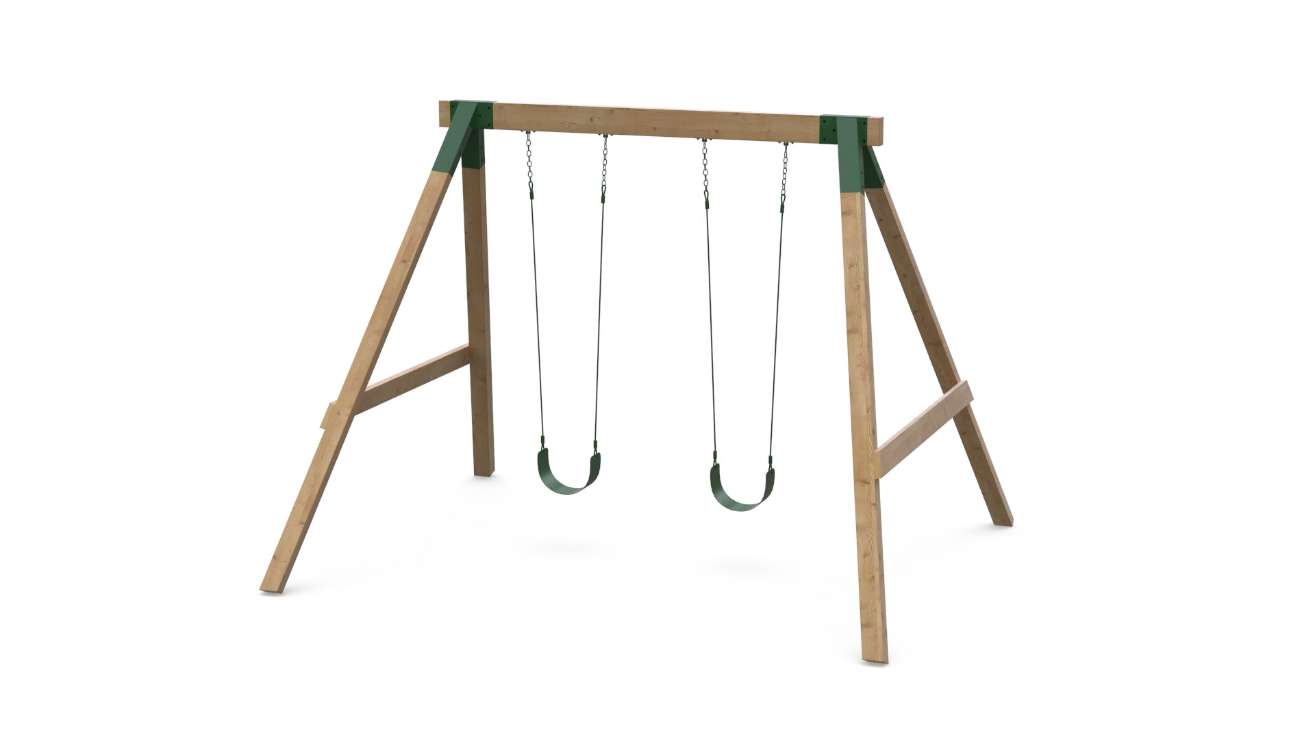 Swing Set 3D model - TurboSquid 1806342