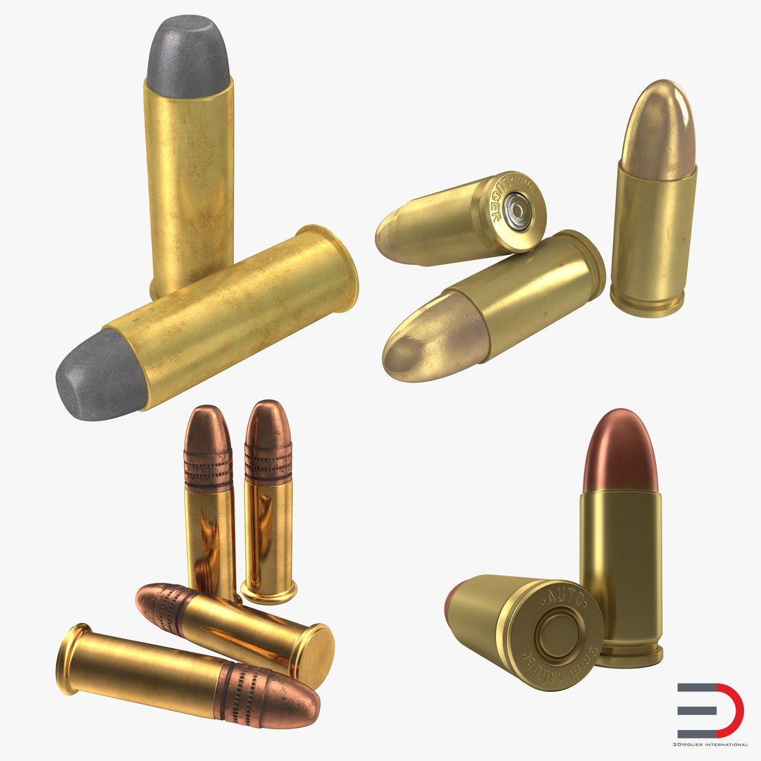 Cartridges 3D Models Collection
