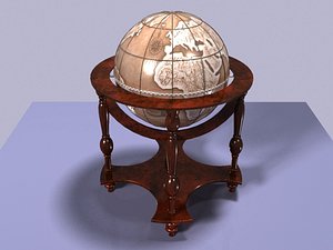 1600s wine globe 3d max