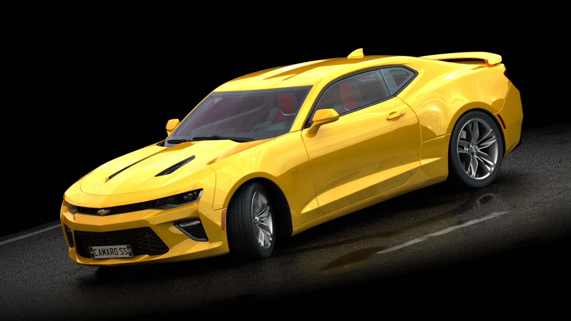 Chevrolet Camaro Ss 2017 3D Model | 1145152 | TurboSquid