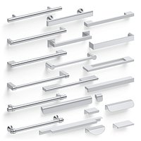 Straight pull handles