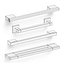 Straight pull handles