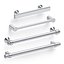Straight pull handles