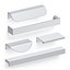 Straight pull handles