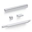 Straight pull handles