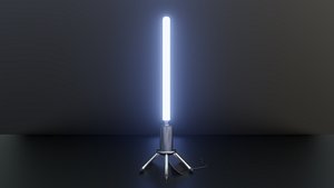 Scifi PBR Game-Ready Standing light