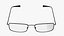 Glasses full frame 3D model