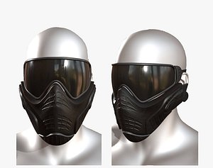 helmet mask protection 3D