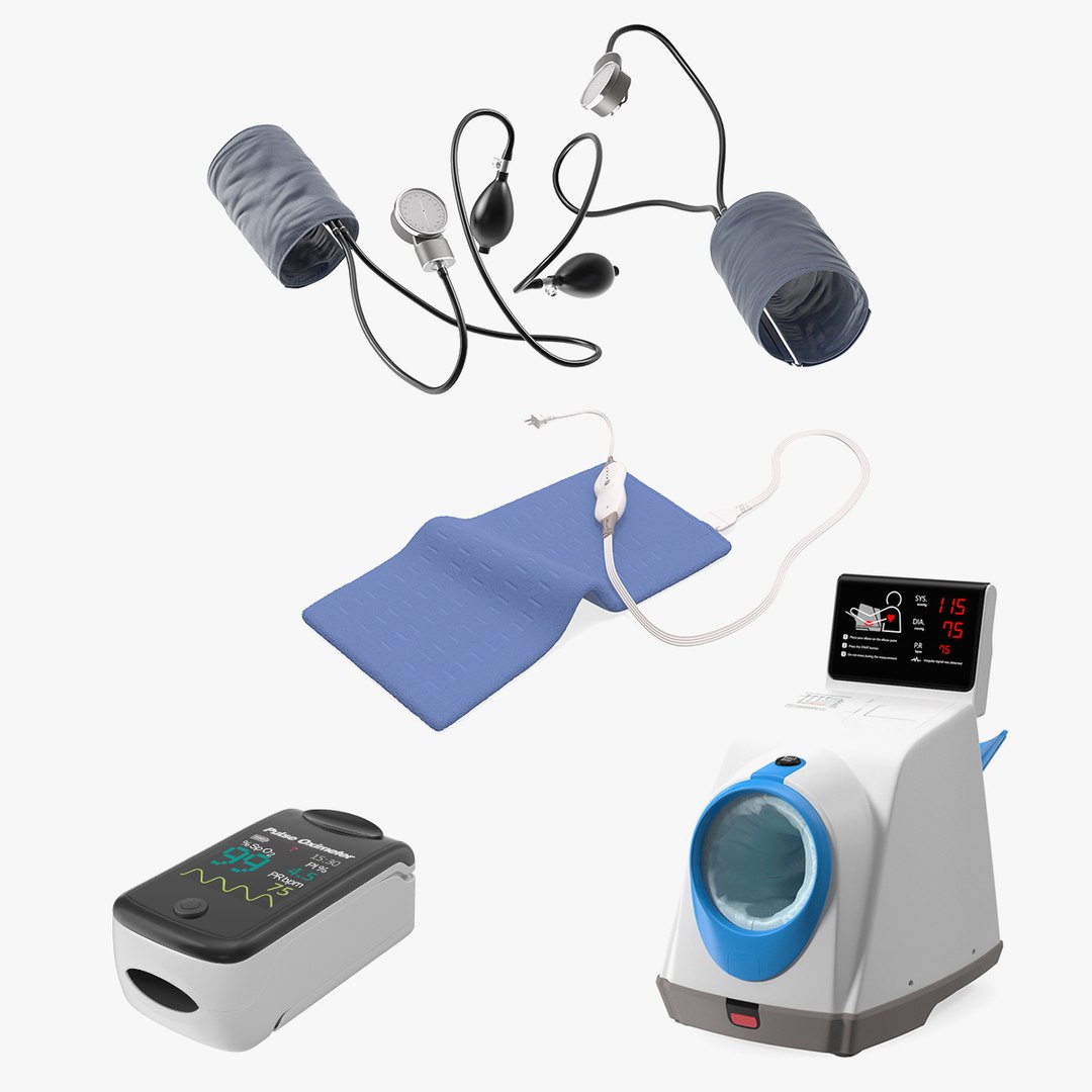 Medical Devices Collection 3 3D model preview