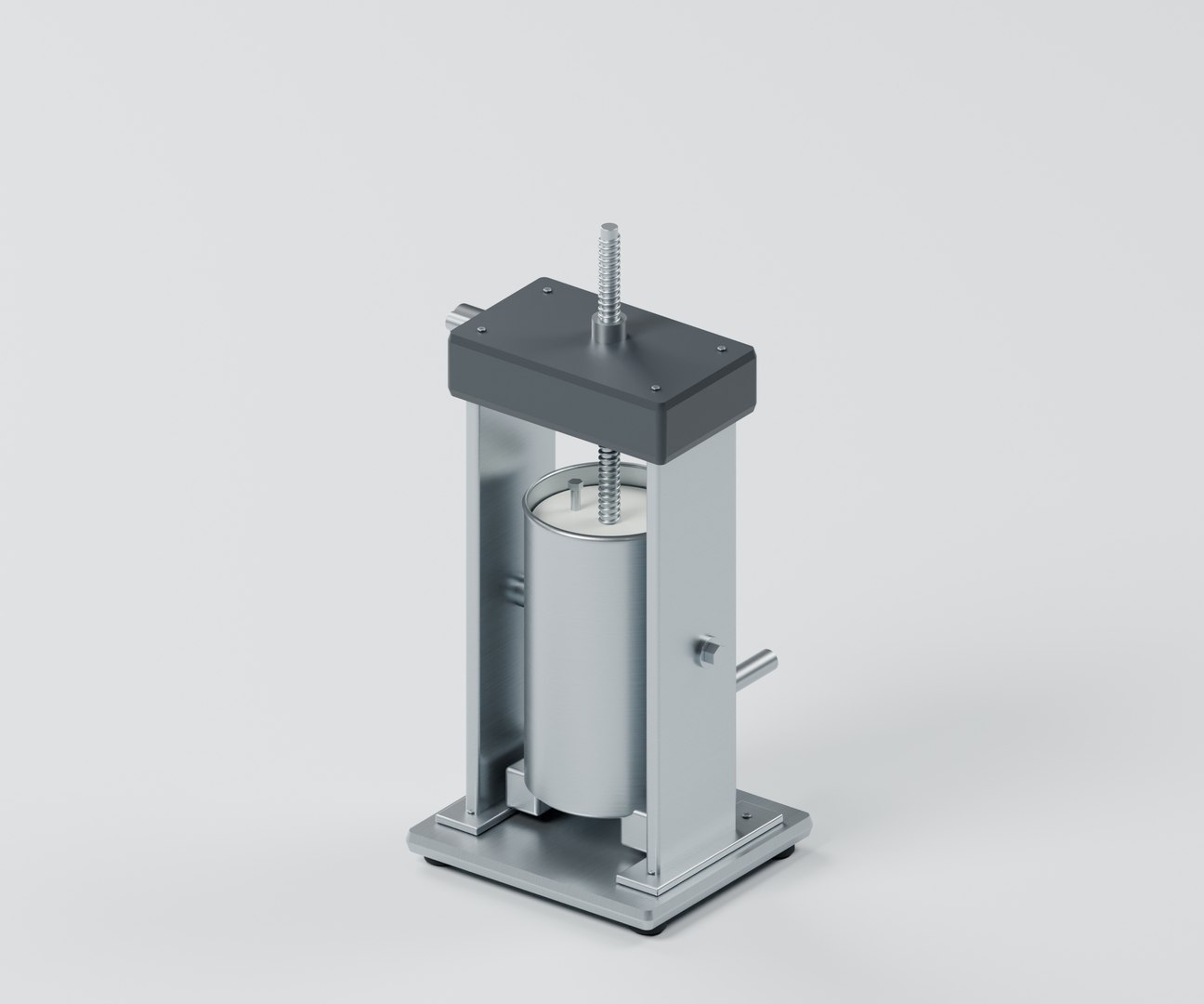 Vertical Sausage Stuffer with Tilting Cylinder and Gear Crank 3D model https://p.turbosquid.com/ts-thumb/39/w6MHPI/sp/02_reverse/jpg/1791524545/1920x1080/fit_q87/06cdb82d9c75f7b9b881188a0f600da5c71b6430/02_reverse.jpg