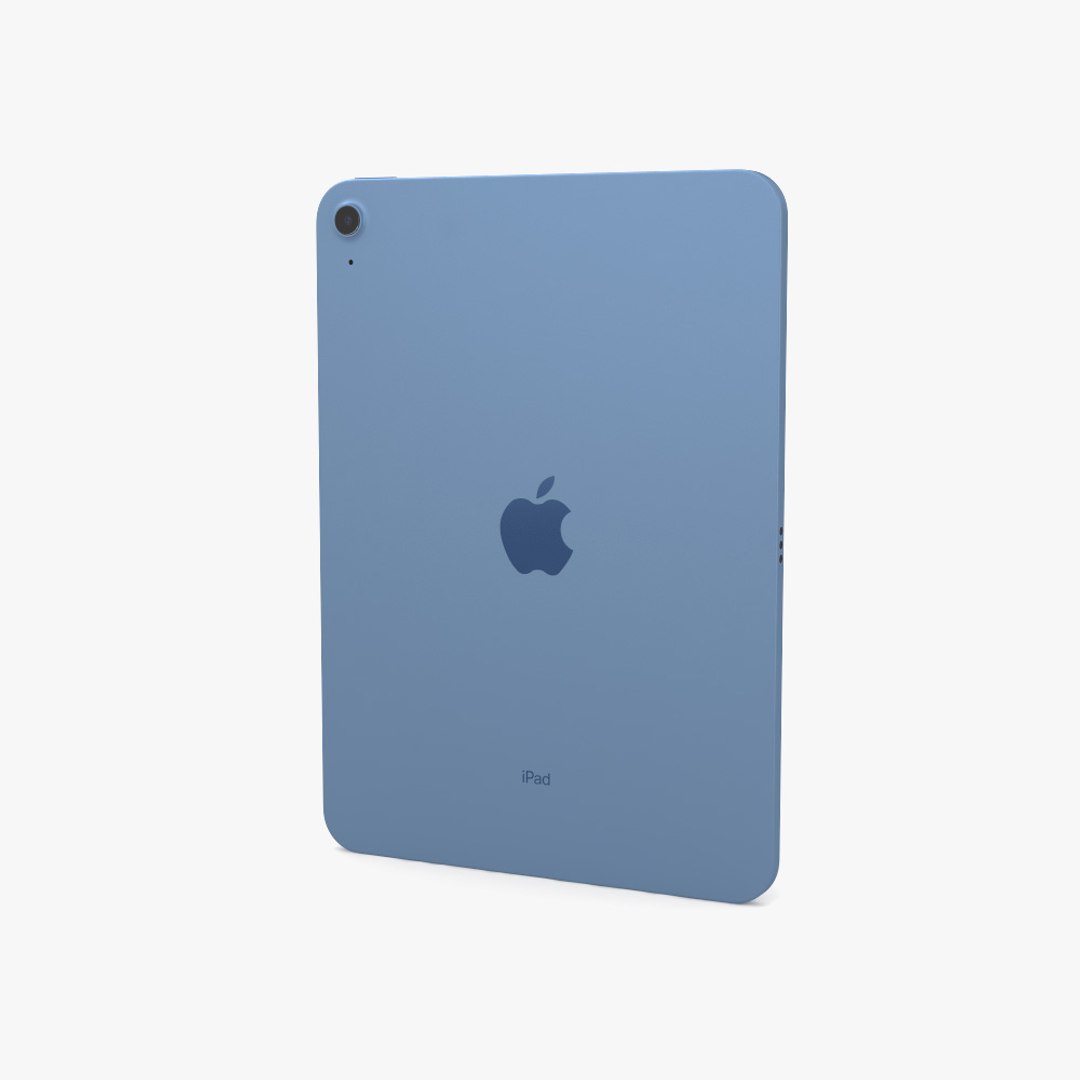 3D Apple iPad 10th Generation Blue - TurboSquid 2130791