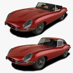 Jaguar E-type mk1 Coupe and Convertible