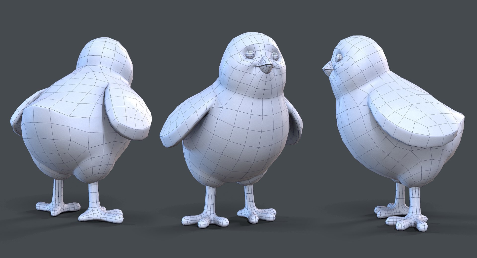 Chicken Toy 3D Model - TurboSquid 1446834