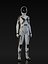 space flight suit 3D model