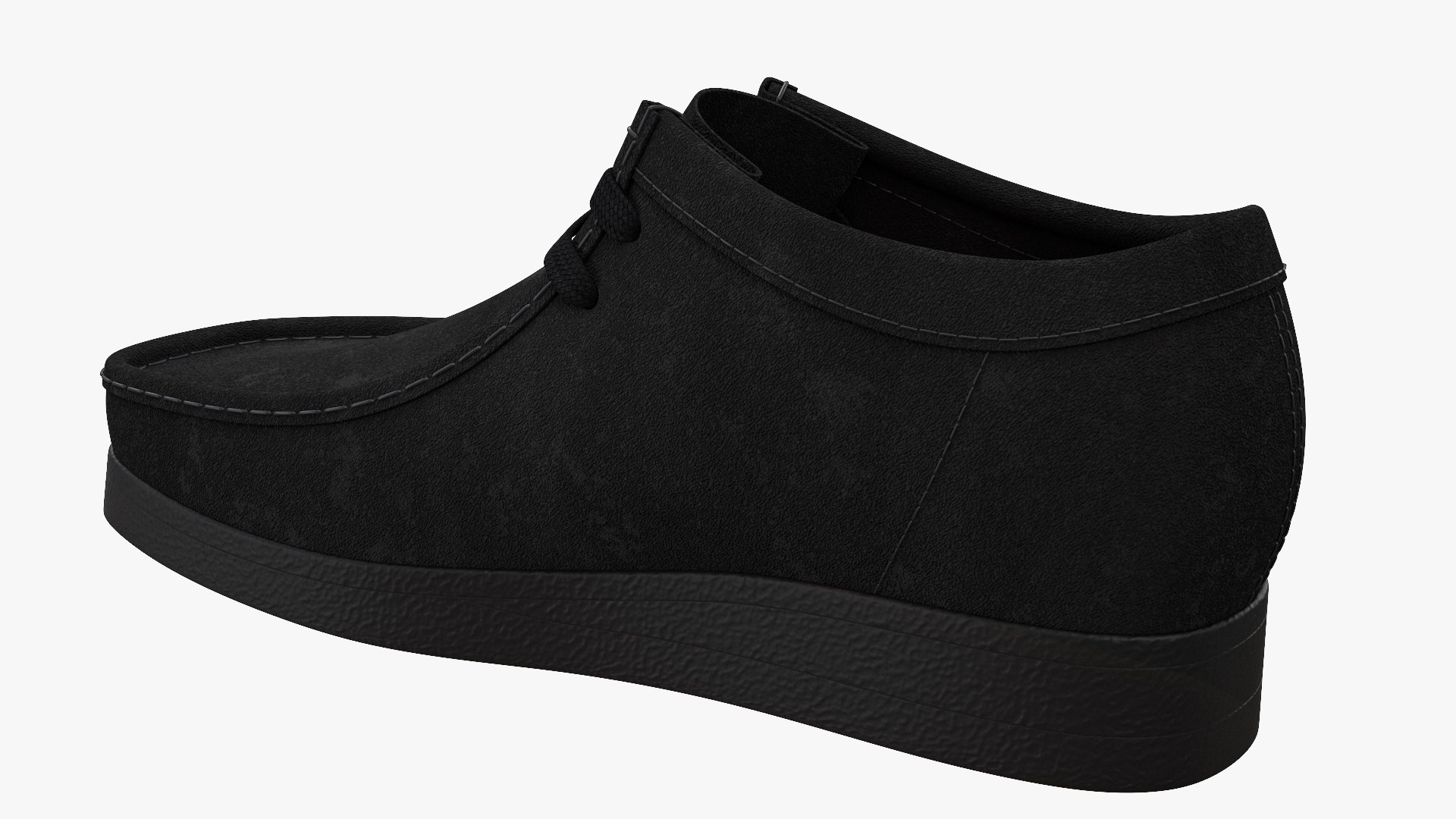Clarks Wallabee Black Suede 3D model https://p.turbosquid.com/ts-thumb/3A/1EsRjy/2W/clarkswallabeeblacksuede10/jpg/1714453477/1920x1080/fit_q87/440acf25e749be8f19c71898f34cc69fe2a22934/clarkswallabeeblacksuede10.jpg