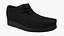 Clarks Wallabee Ante Negro