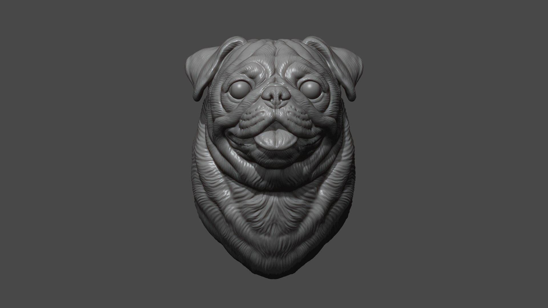 Pug bust version 1 3D model https://p.turbosquid.com/ts-thumb/3A/1xVk6o/8T/4/jpg/1721629252/1920x1080/fit_q87/7606f997ca02639075a5e00a1671deba3e2cc70e/4.jpg