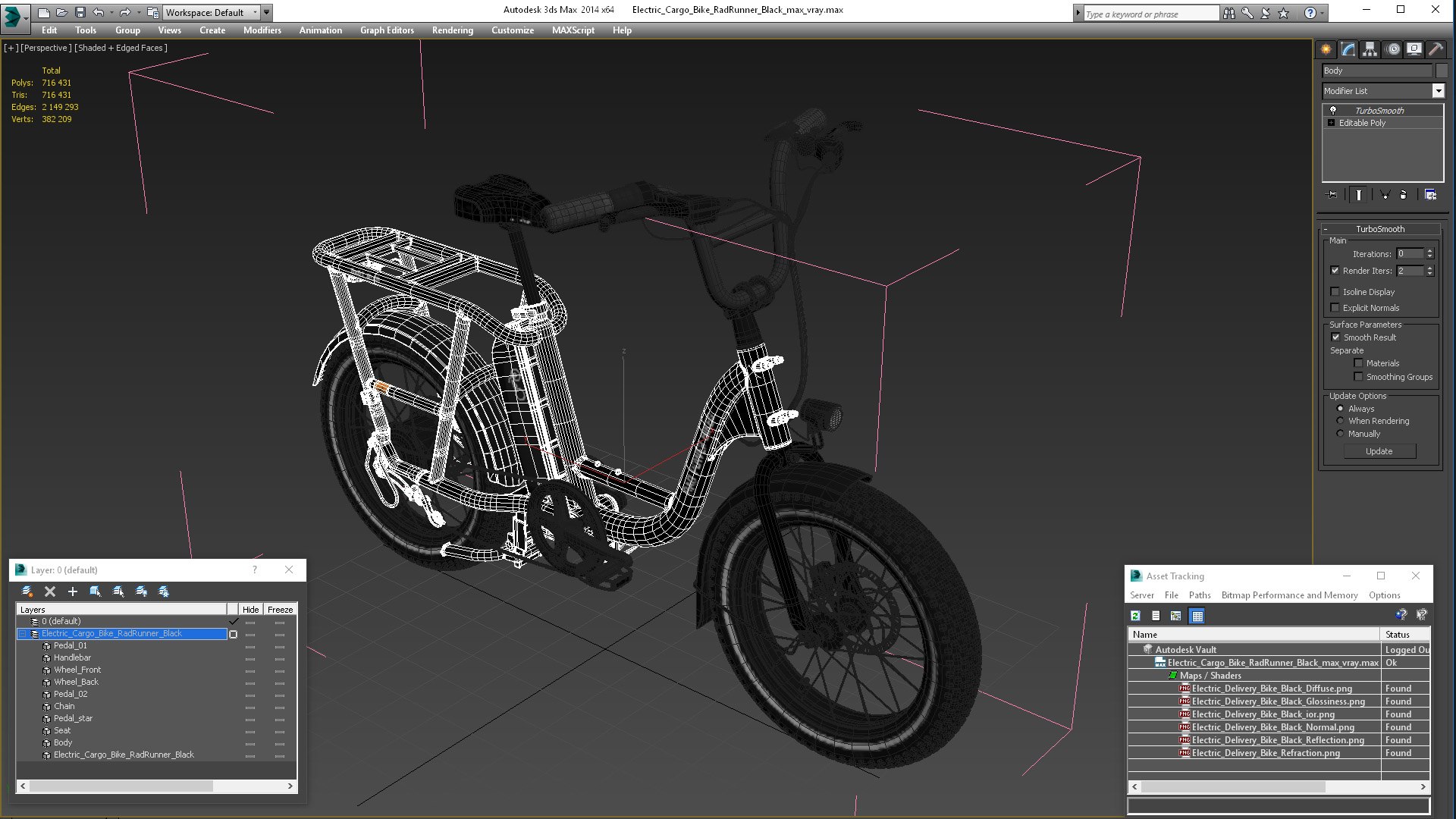 Electric Cargo Bike RadRunner Black 3D model https://p.turbosquid.com/ts-thumb/3A/4kXhiK/c3/electriccargobikeradrunnerblackmb3dmodel028/jpg/1704894806/1920x1080/fit_q87/714f467821e268981441a70647bc864db6502335/electriccargobikeradrunnerblackmb3dmodel028.jpg