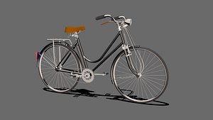 heavy duty bicycle 3d model