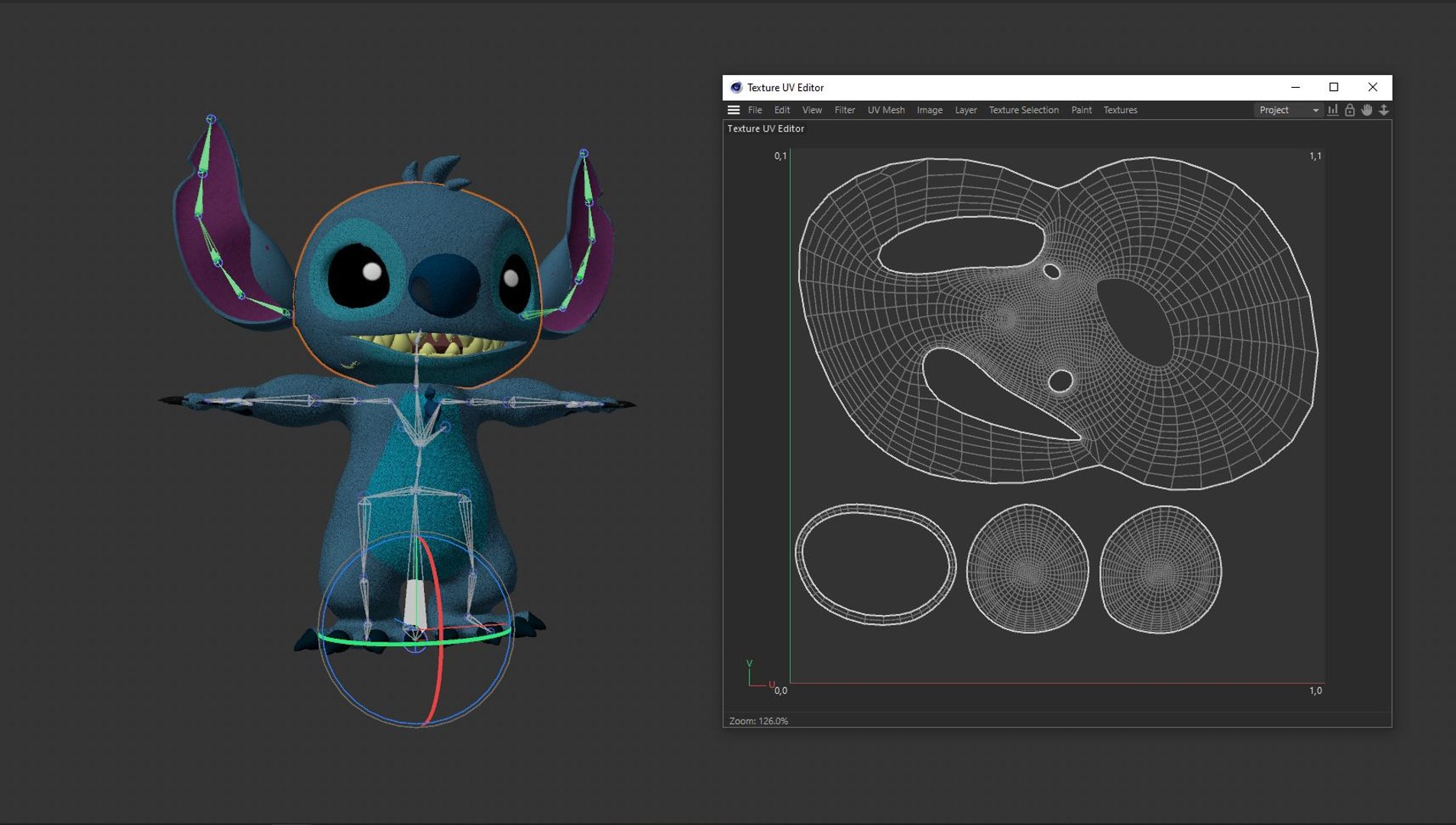 STICH CHARACTER RIGGED 3D https://p.turbosquid.com/ts-thumb/3A/5emTfR/Gm/uv1/jpg/1759405988/1920x1080/fit_q87/97ee11c12f66e448da976ce2b40726e789583d54/uv1.jpg
