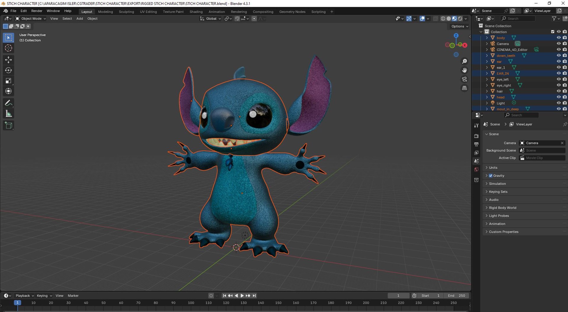STICH CHARACTER RIGGED 3D https://p.turbosquid.com/ts-thumb/3A/5emTfR/PK/blender0/jpg/1759405982/1920x1080/fit_q87/35e1110a42758eb350740225185c6c7e6506316d/blender0.jpg