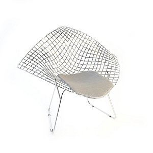 knoll bertoia diamond chair 3d max