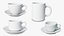 3D Tea and coffe cups Collection