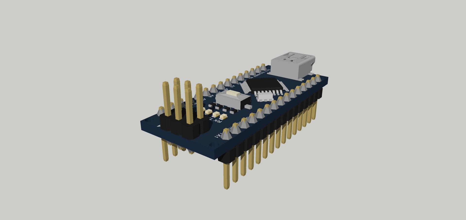 nano board 3D model https://p.turbosquid.com/ts-thumb/3A/7wxCVl/pXybHCJu/electronicarduinonano2/png/1547343573/1920x1080/fit_q87/b86e1515fe8344f71175a0aa94956958900c791d/electronicarduinonano2.jpg