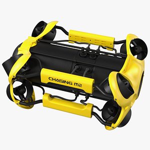 Chasing M2 Underwater Drone Rigged 3D model