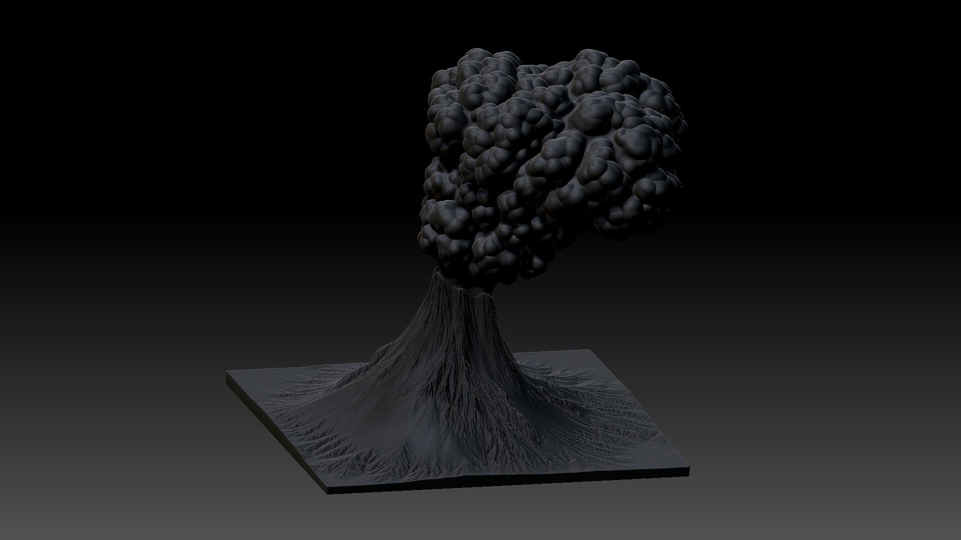 Volcano 3D Model - TurboSquid 1724288