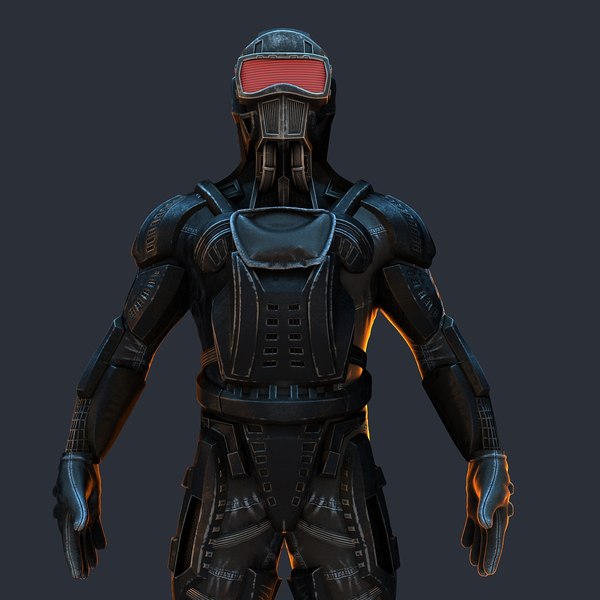 Future ninja 3D model - TurboSquid 1330838