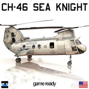 3d ch-46 sea knight