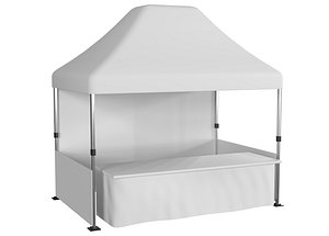 3D model Marketing Tent PBR 1