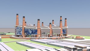 Birmingham Powerhouse Stadium 3D