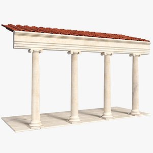 Classic Ionic Portico