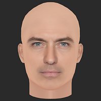 Low Poly Jude Law Head