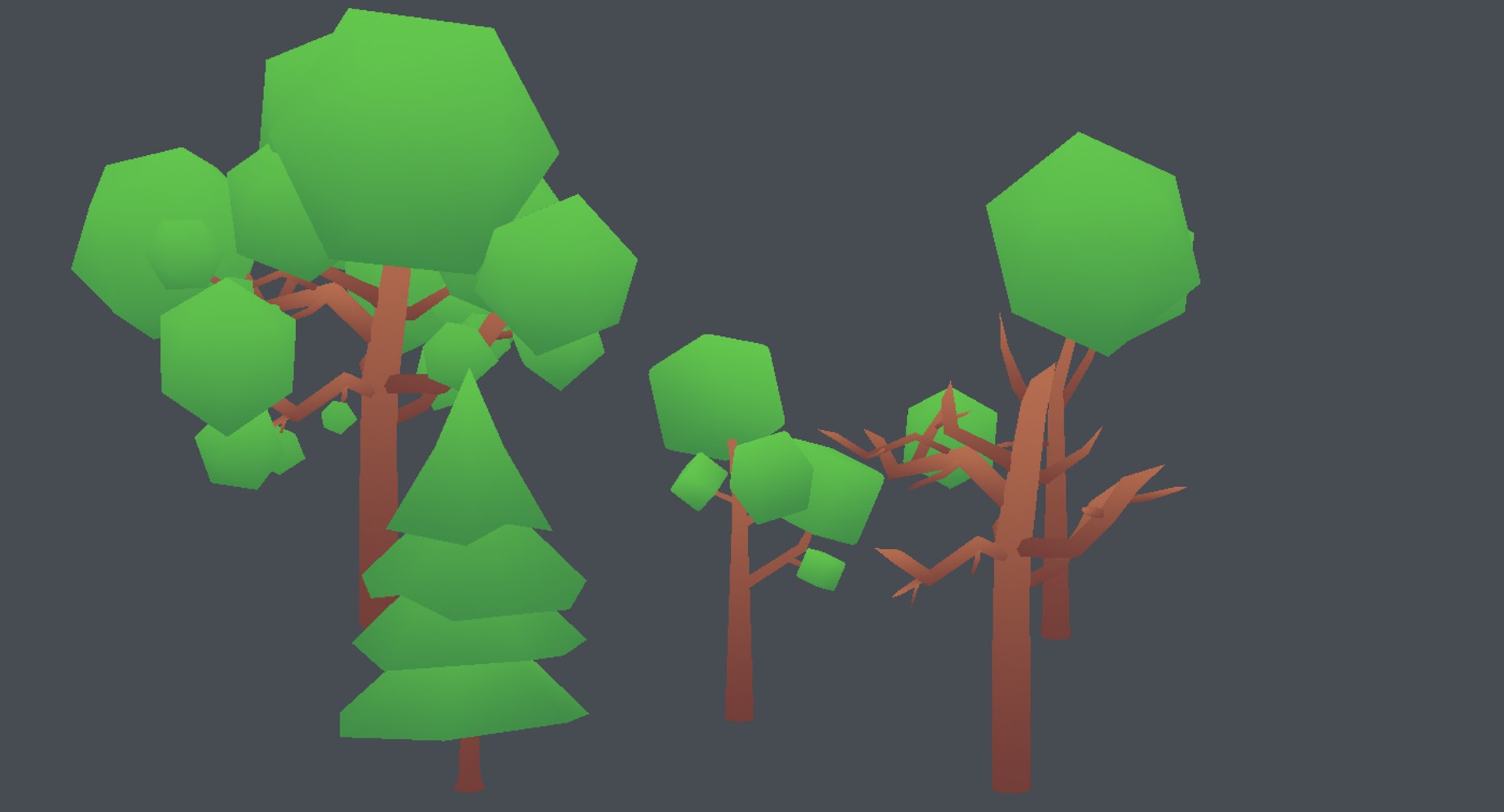 Trees pack model - TurboSquid 1361836