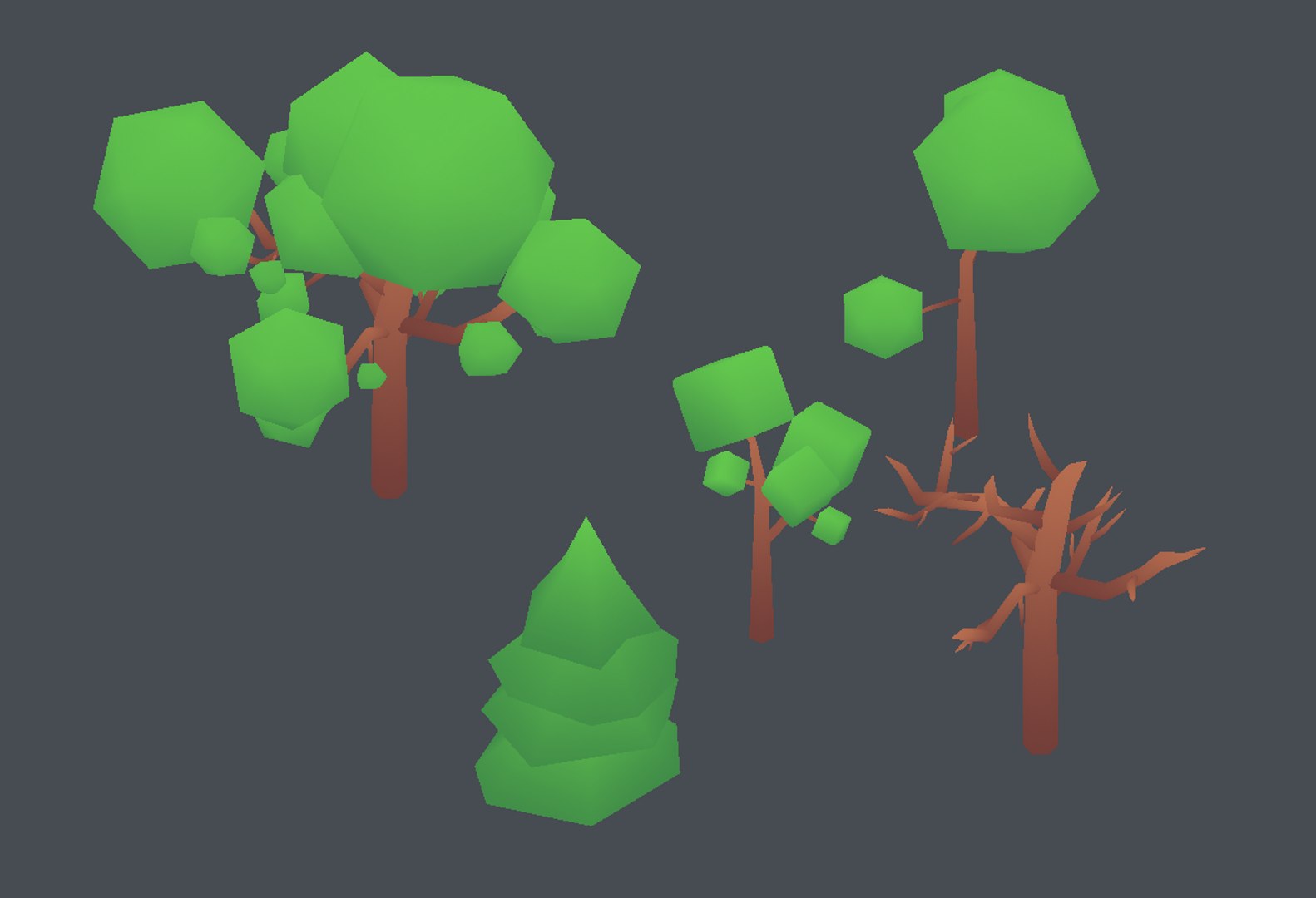 Trees pack model - TurboSquid 1361836