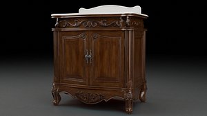 3D Bathroom Vanity model