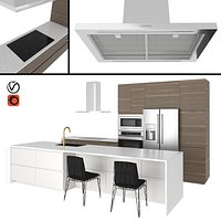 Modern kitchen VOXTORP COOL and Chair Eponimo
