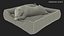 Bulldog duerme en piel de cama para mascotas