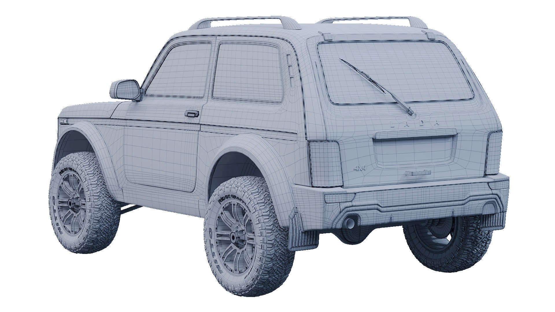 Lada Niva Redhead 3D Model - TurboSquid 2332886