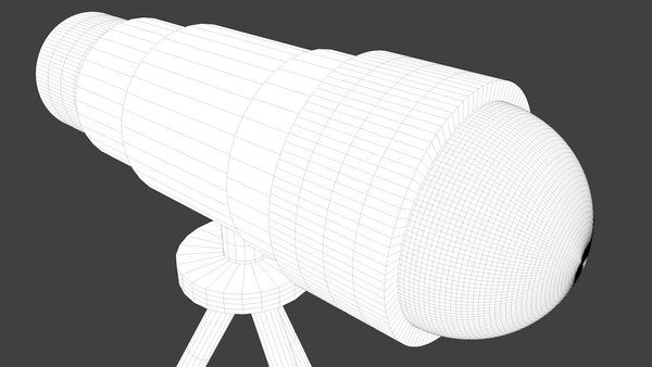 3D Telescope - TurboSquid 1757815