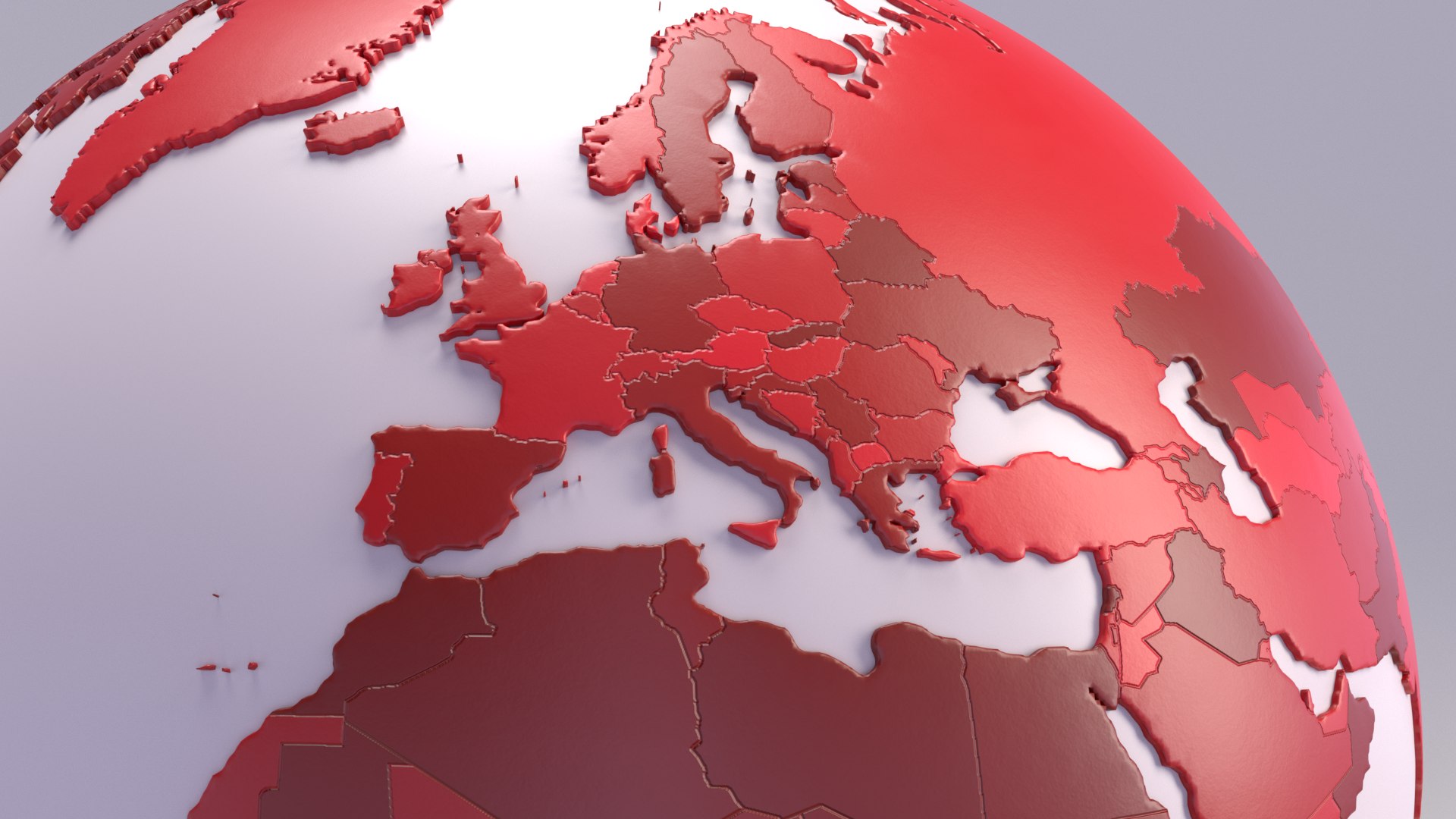 3D Model Geopolitical World - TurboSquid 1564462