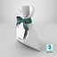 3D Gift Bag 1v PBR