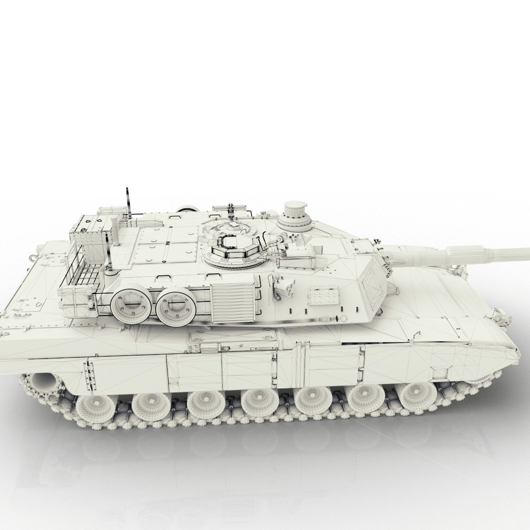 Army M1a2 Abrams Tank Turret Model - TurboSquid 1469873