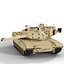 M1A2 Abrams with interior