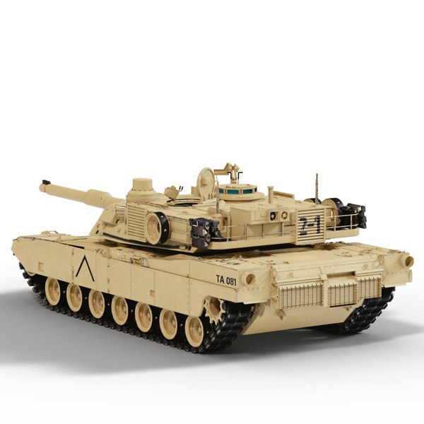 Army m1a2 abrams tank turret model - TurboSquid 1469873