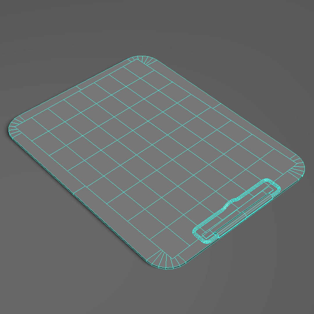 Clipboard Board 3d Model