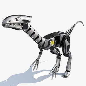 3d dinosaur robot